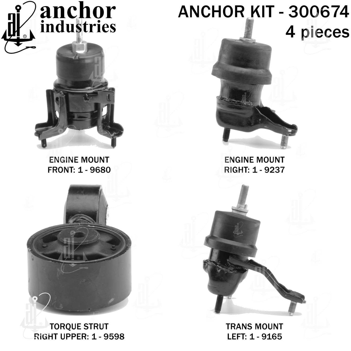 Anchor Engine Mount Kit 300674