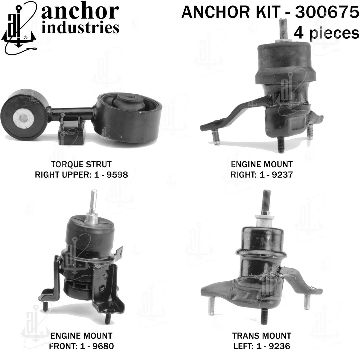 Anchor Engine Mount Kit 300675