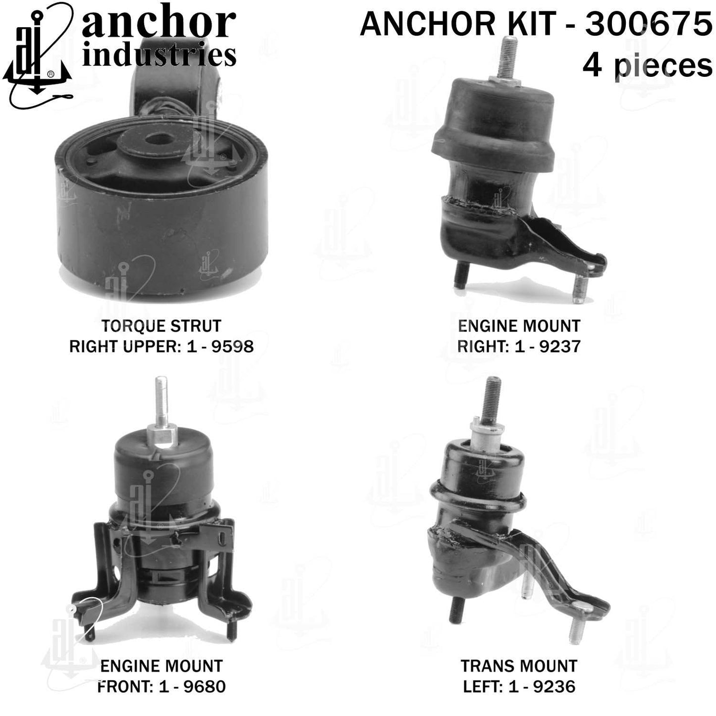 Anchor Engine Mount Kit 300675