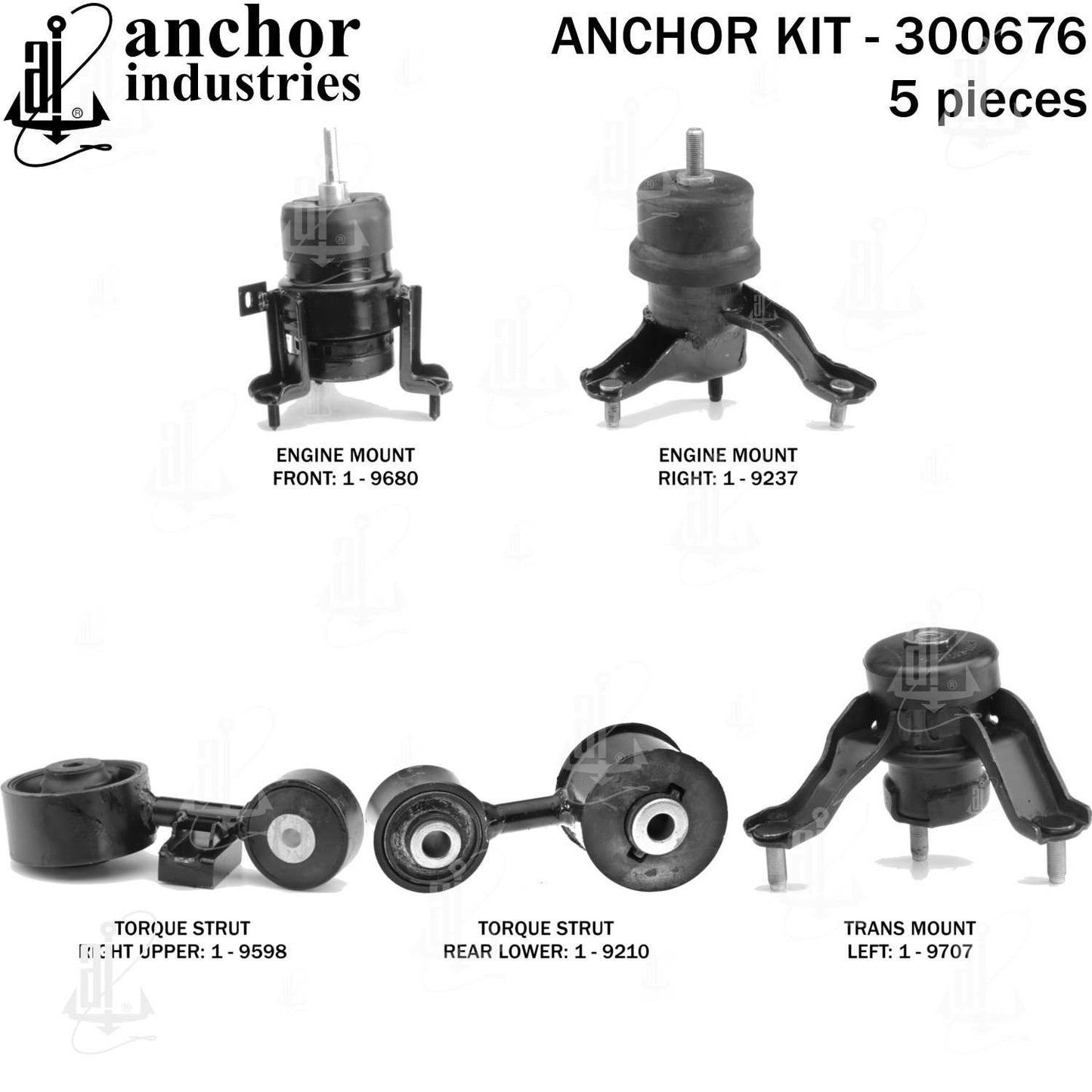 Anchor Engine Mount Kit 300676