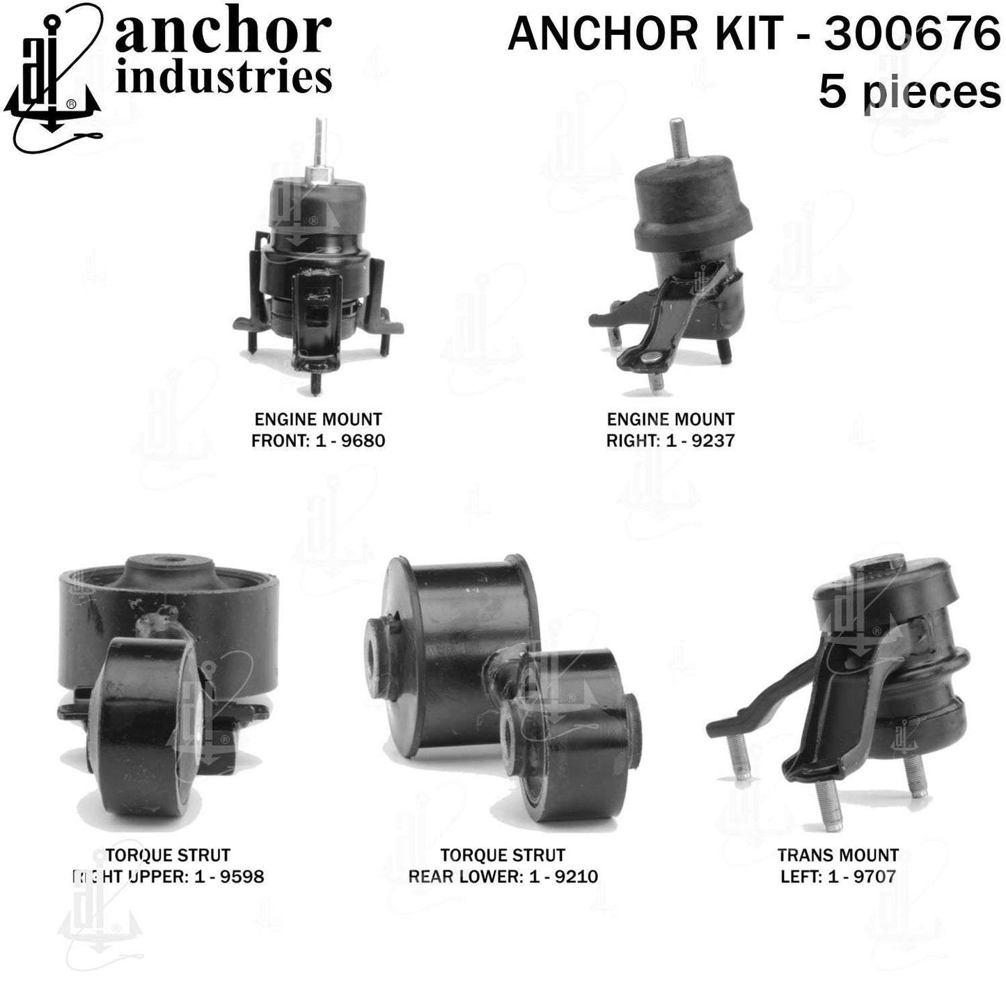Anchor Engine Mount Kit 300676