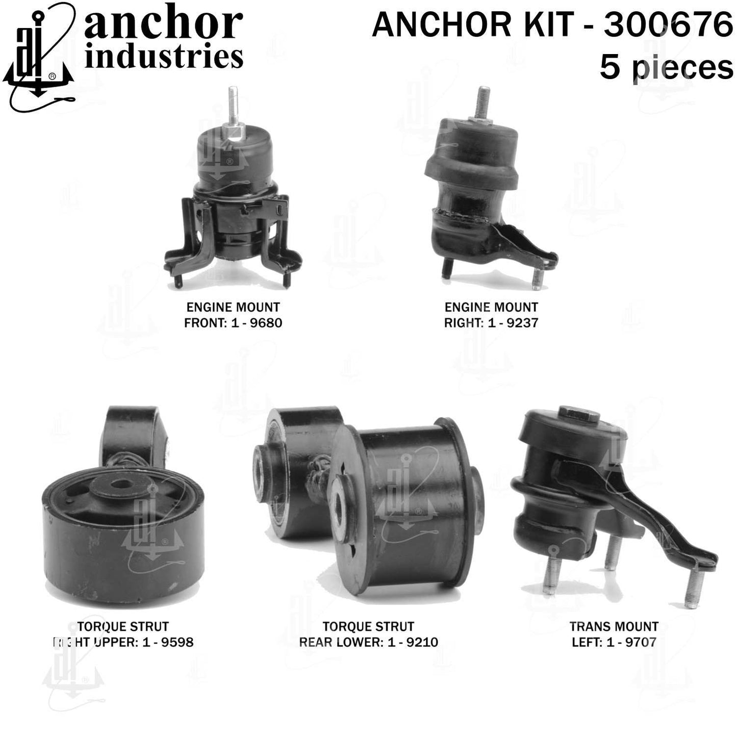 Anchor Engine Mount Kit 300676