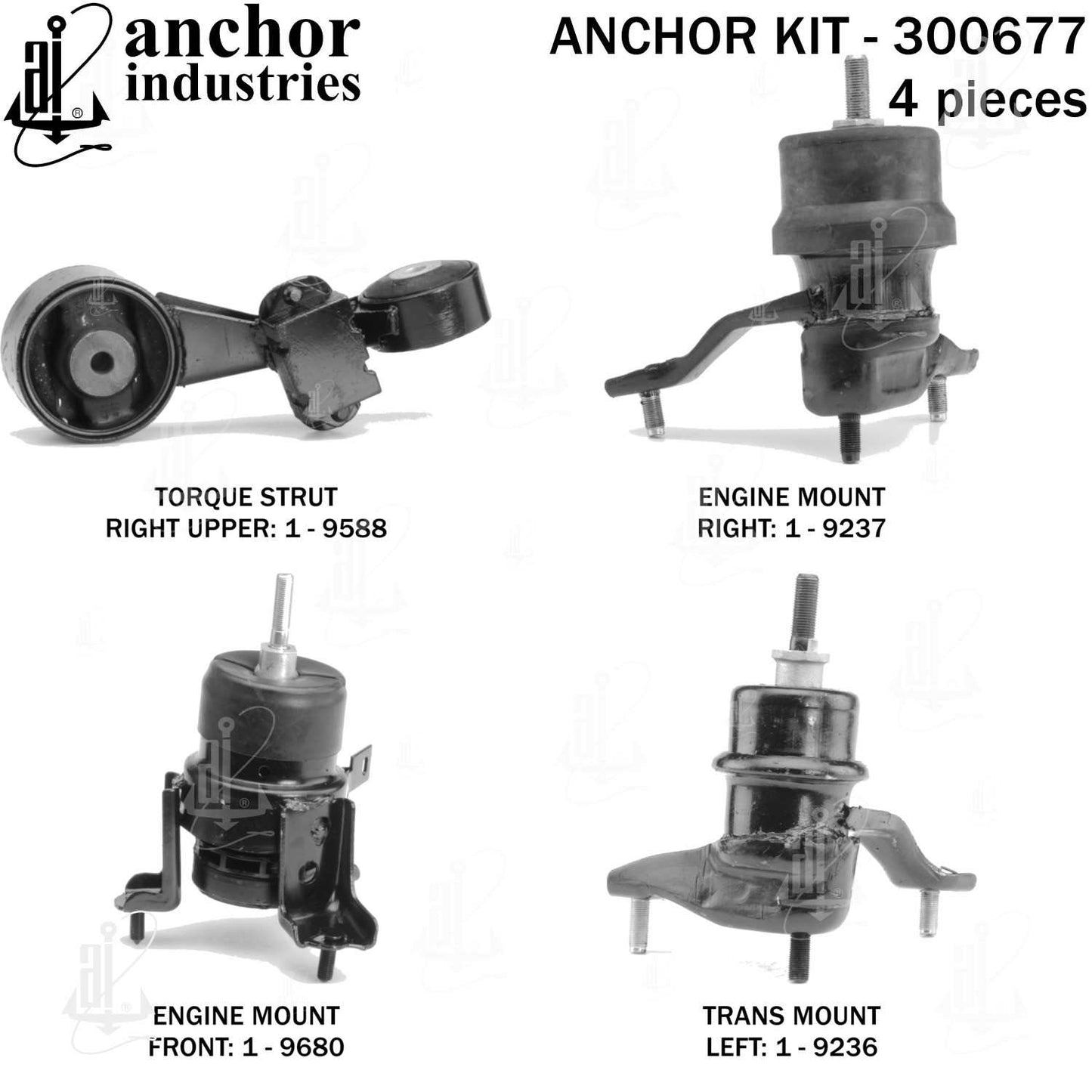 Anchor Engine Mount Kit 300677