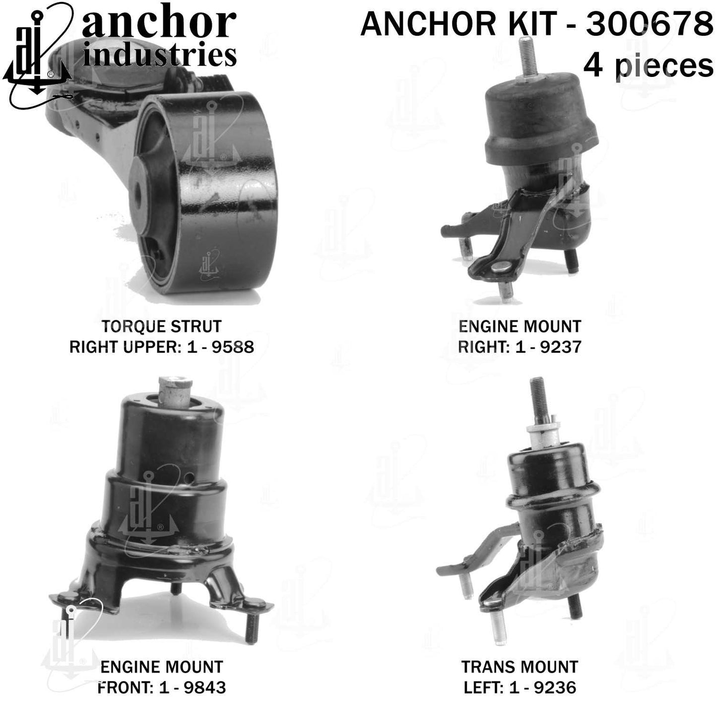 Anchor Engine Mount Kit 300678