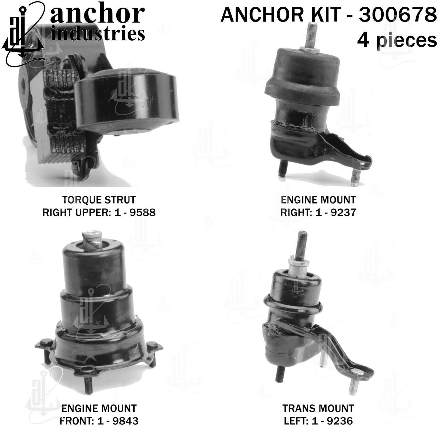 Anchor Engine Mount Kit 300678