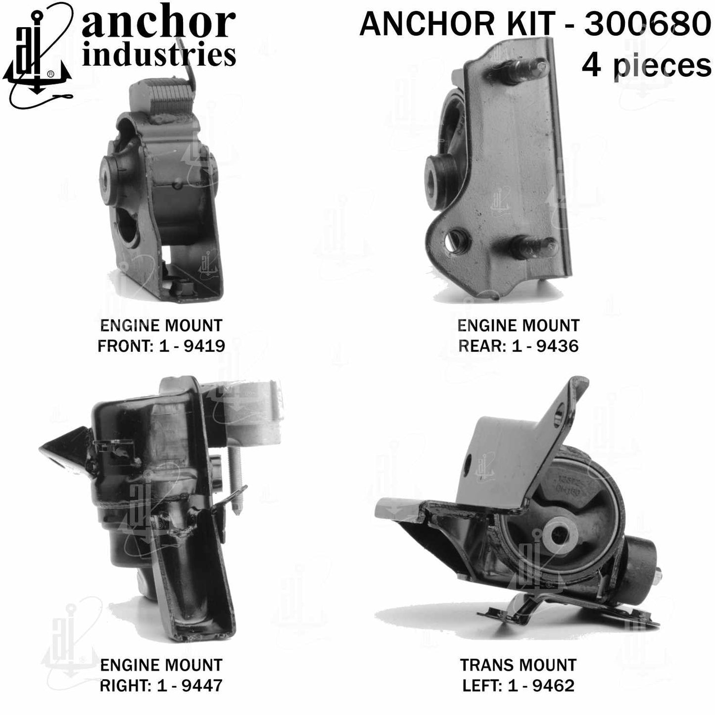 Anchor Engine Mount Kit 300680