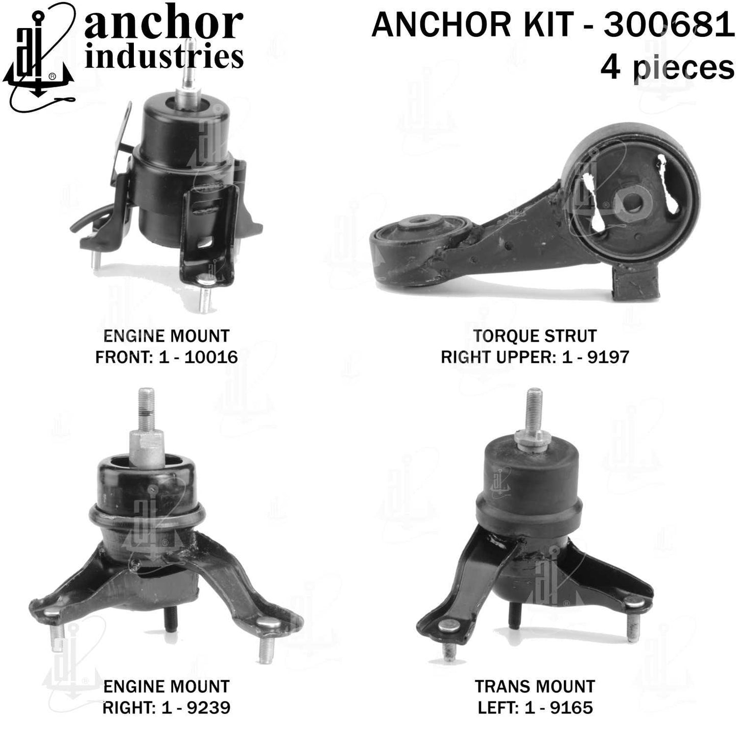 Anchor Engine Mount Kit 300681