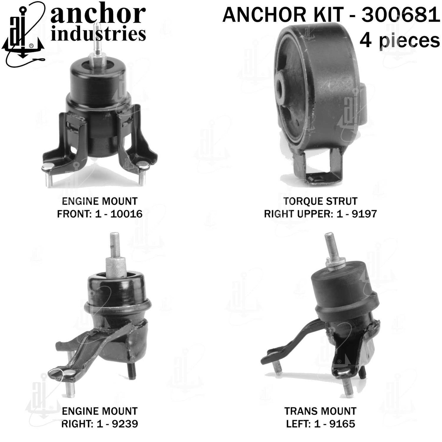 Anchor Engine Mount Kit 300681