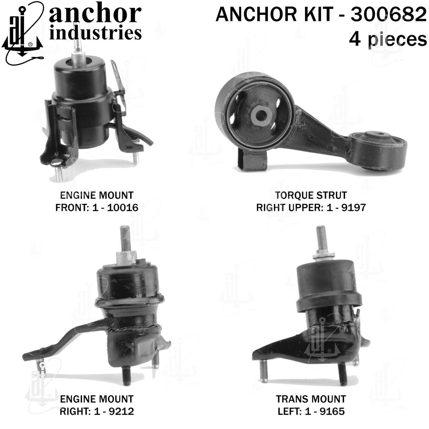 Anchor Engine Mount Kit 300682