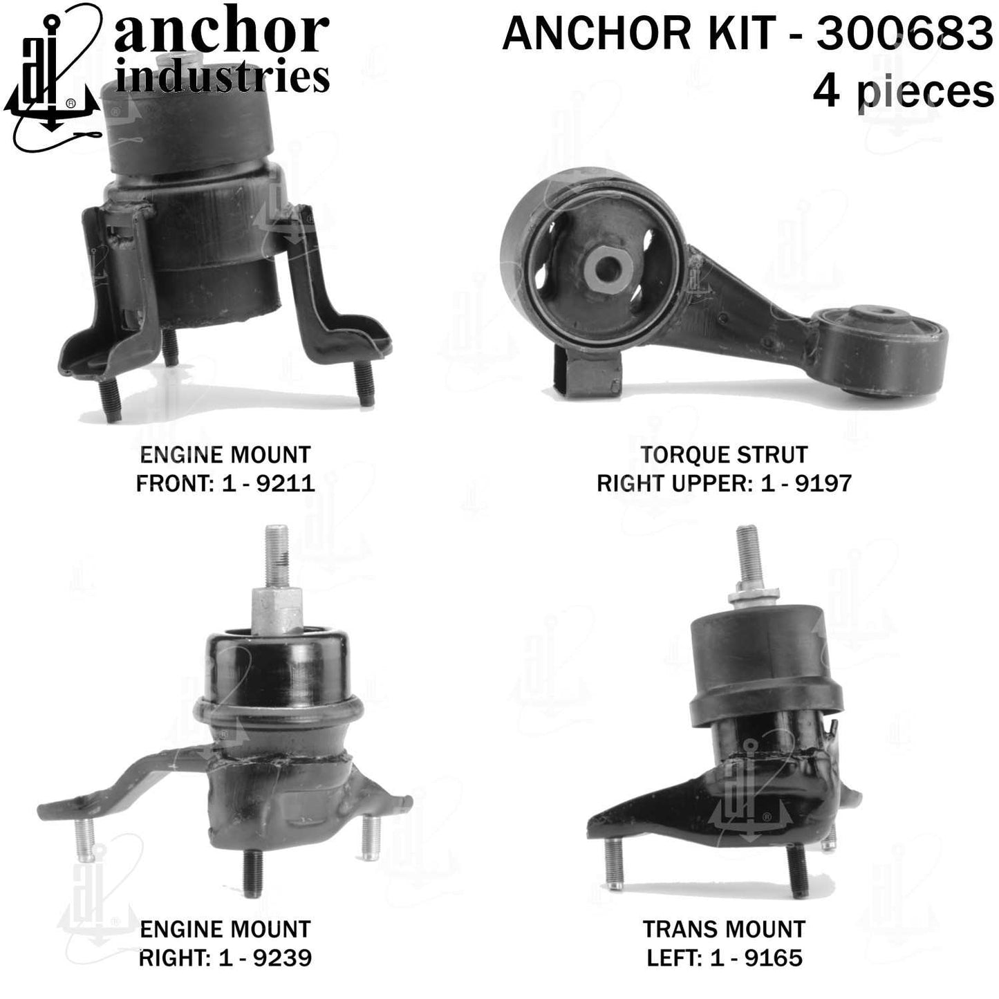 Anchor Engine Mount Kit 300683