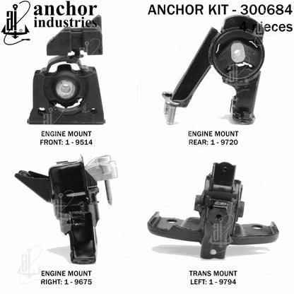 Anchor Engine Mount Kit 300684