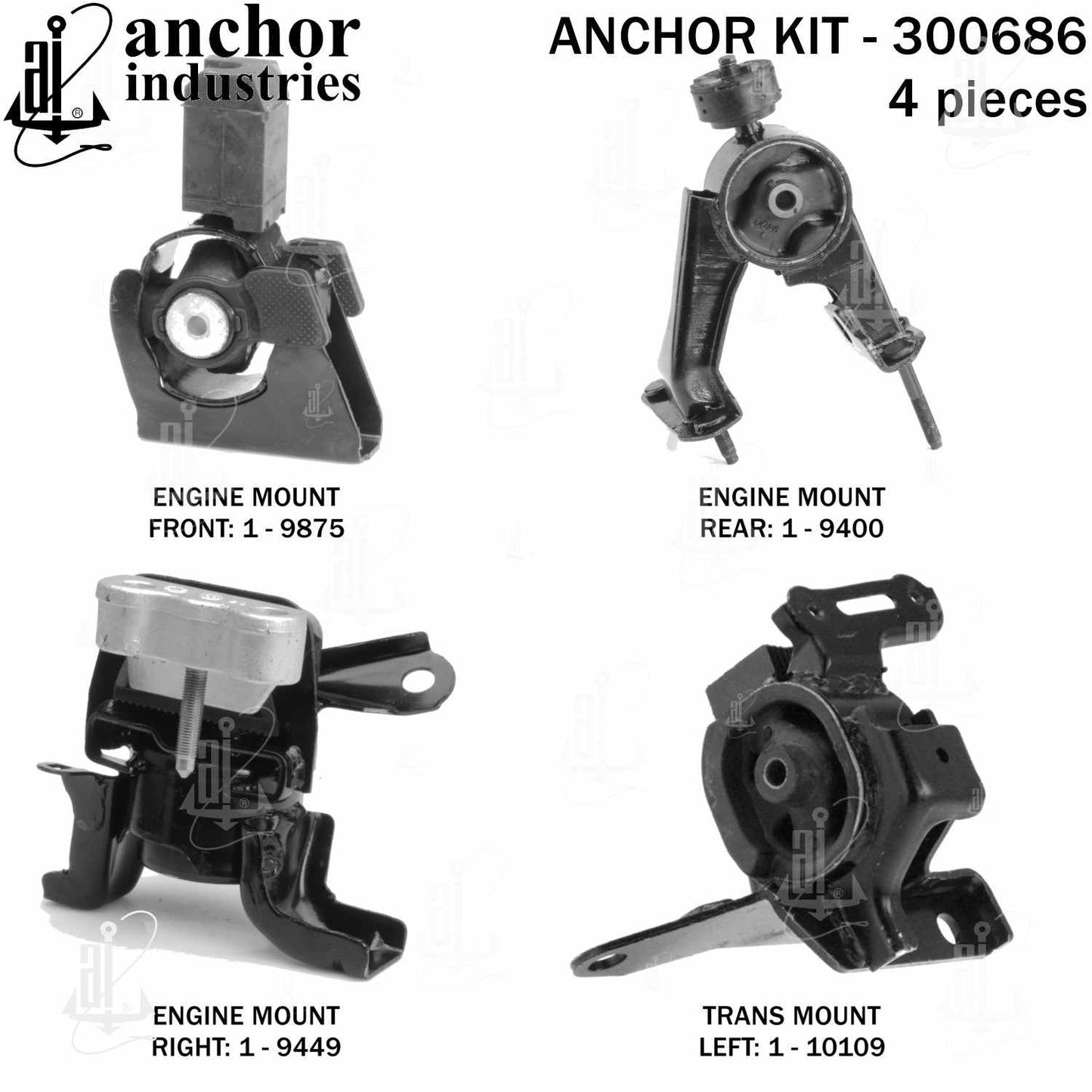 Anchor Engine Mount Kit 300686