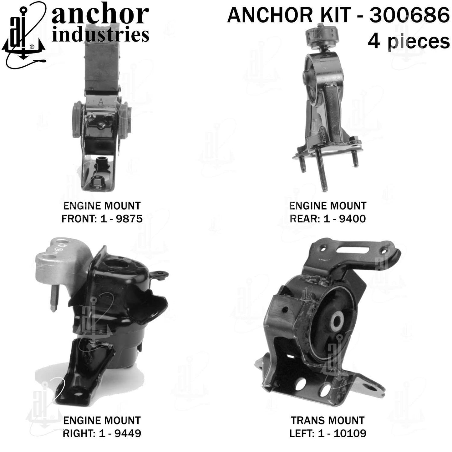 Anchor Engine Mount Kit 300686