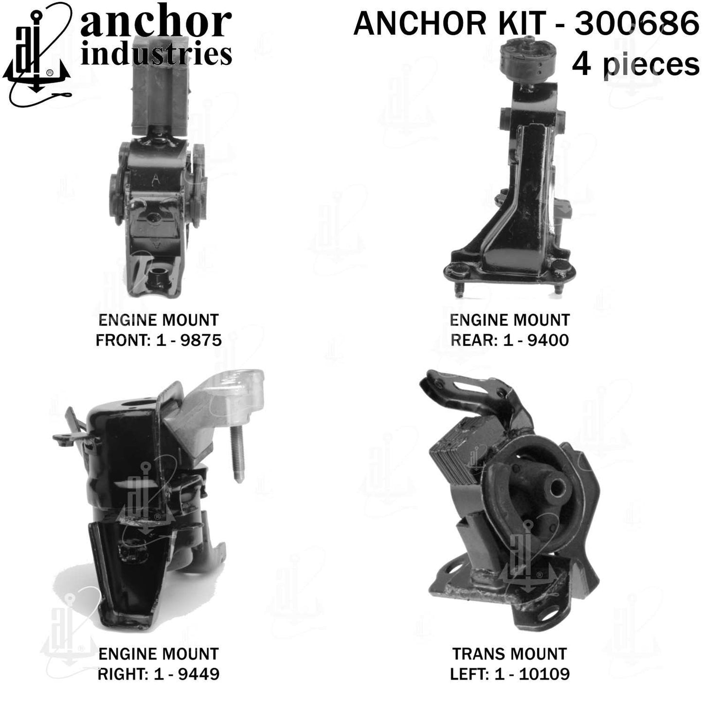 Anchor Engine Mount Kit 300686
