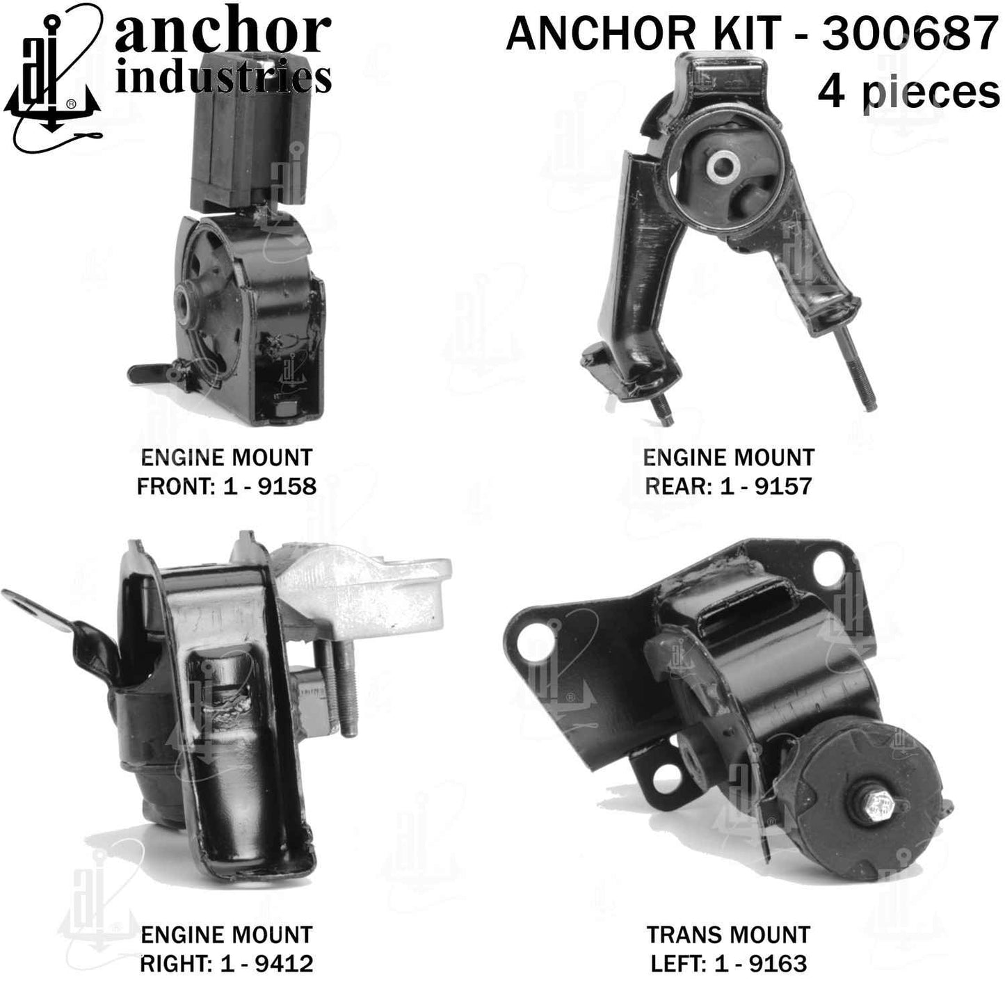 Anchor Engine Mount Kit 300687