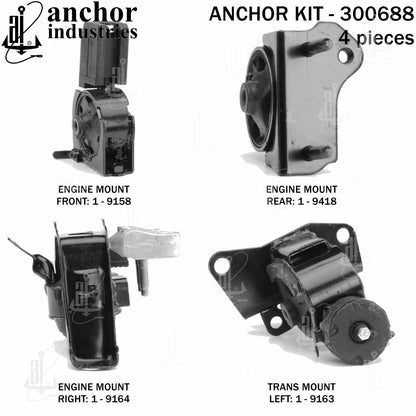 Anchor Engine Mount Kit 300688