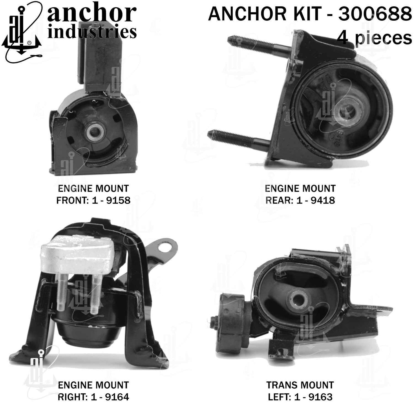 Anchor Engine Mount Kit 300688