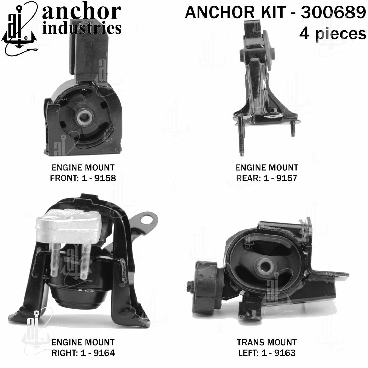 Anchor Engine Mount Kit 300689