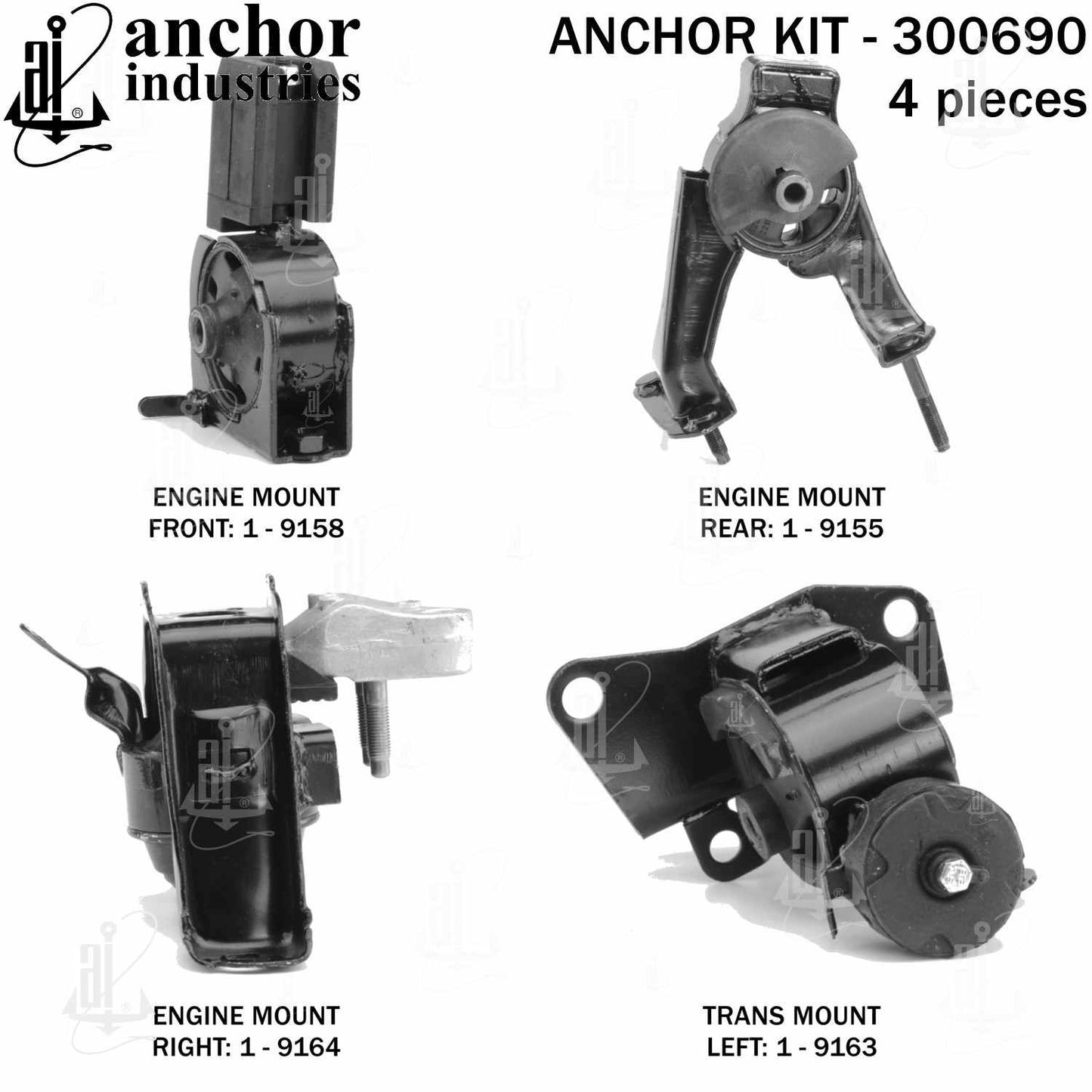 Anchor Engine Mount Kit 300690