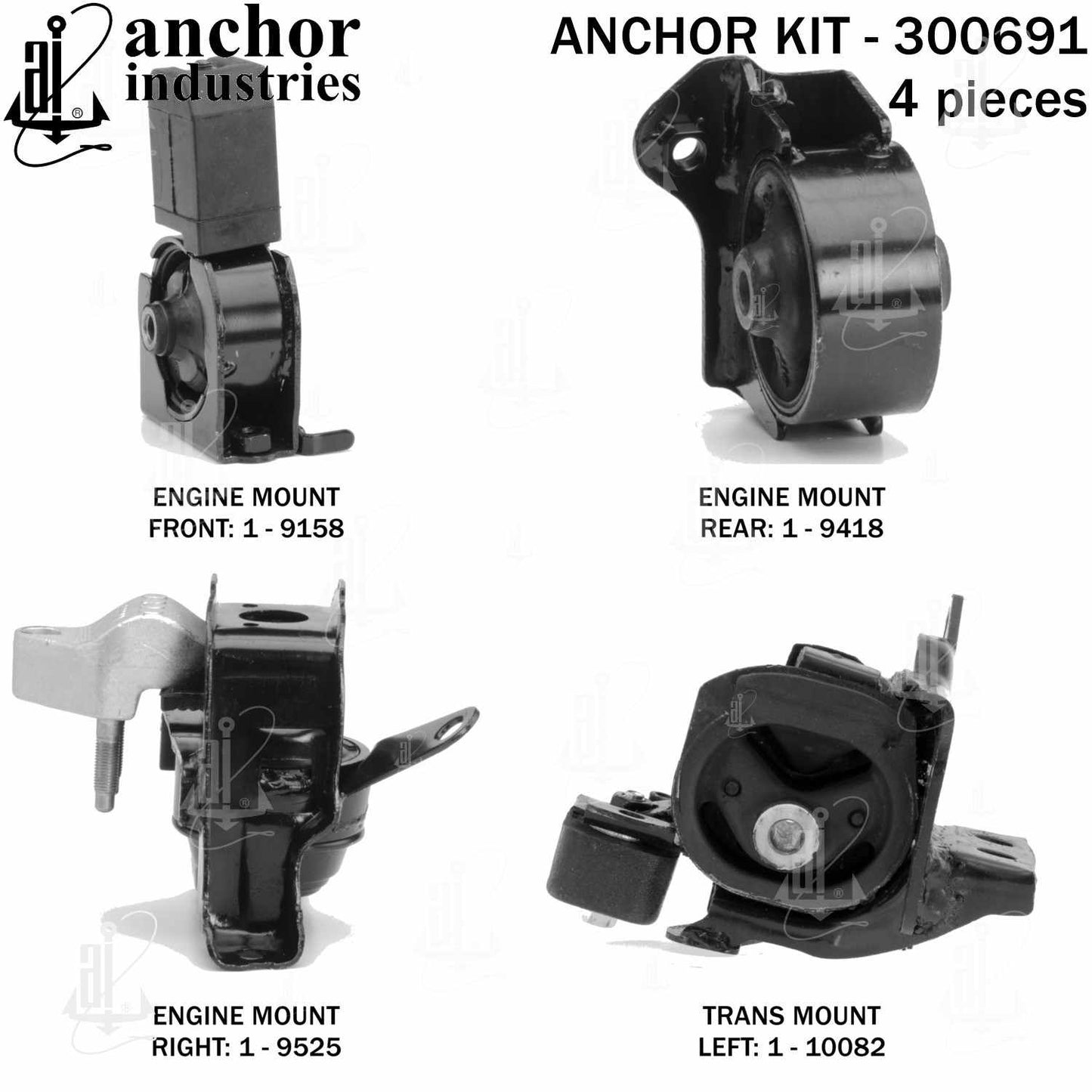 Anchor Engine Mount Kit 300691