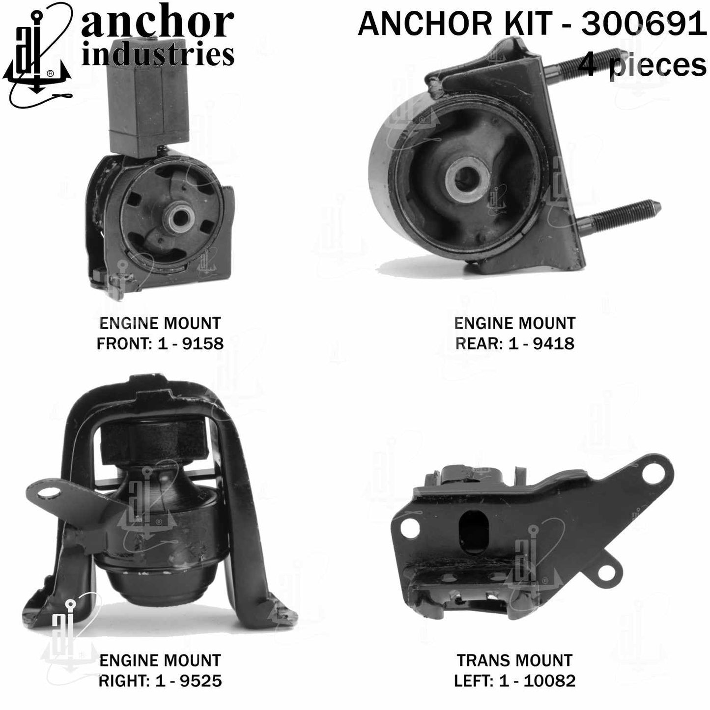 Anchor Engine Mount Kit 300691