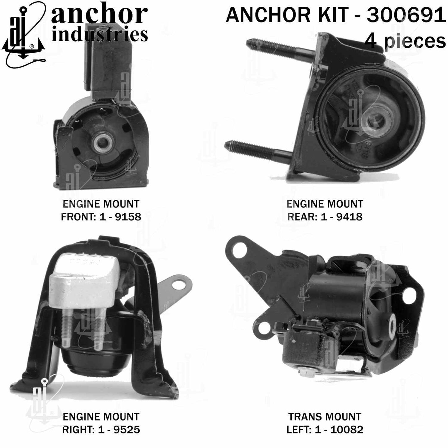 Anchor Engine Mount Kit 300691