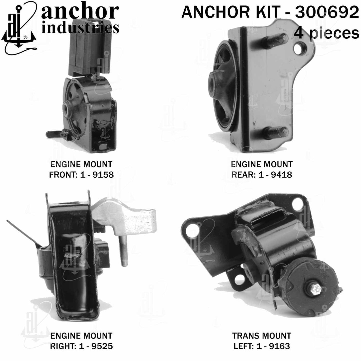 Anchor Engine Mount Kit 300692