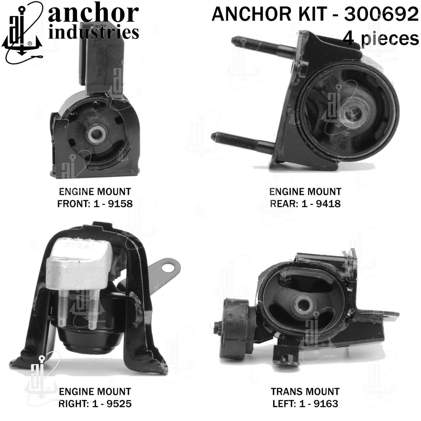 Anchor Engine Mount Kit 300692