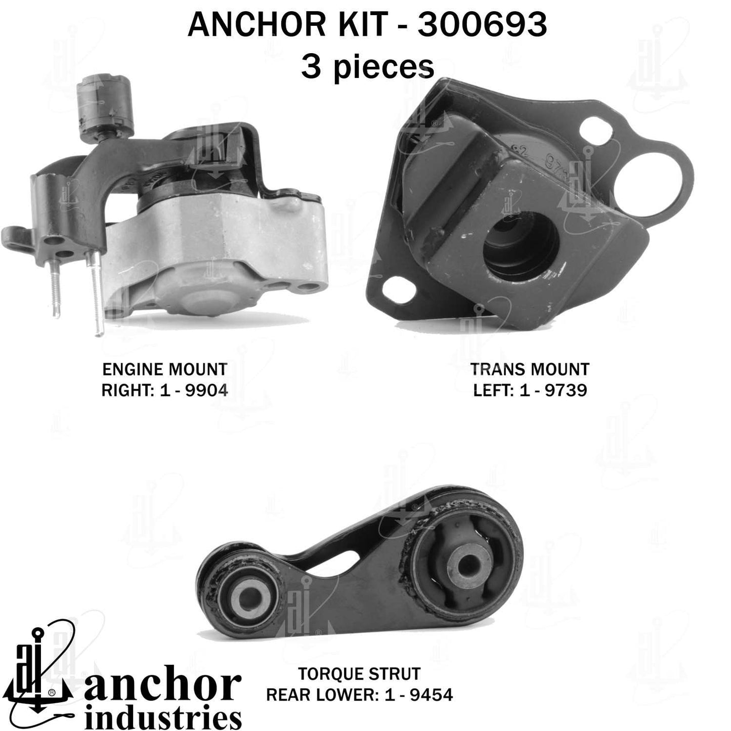 Anchor Engine Mount Kit 300693