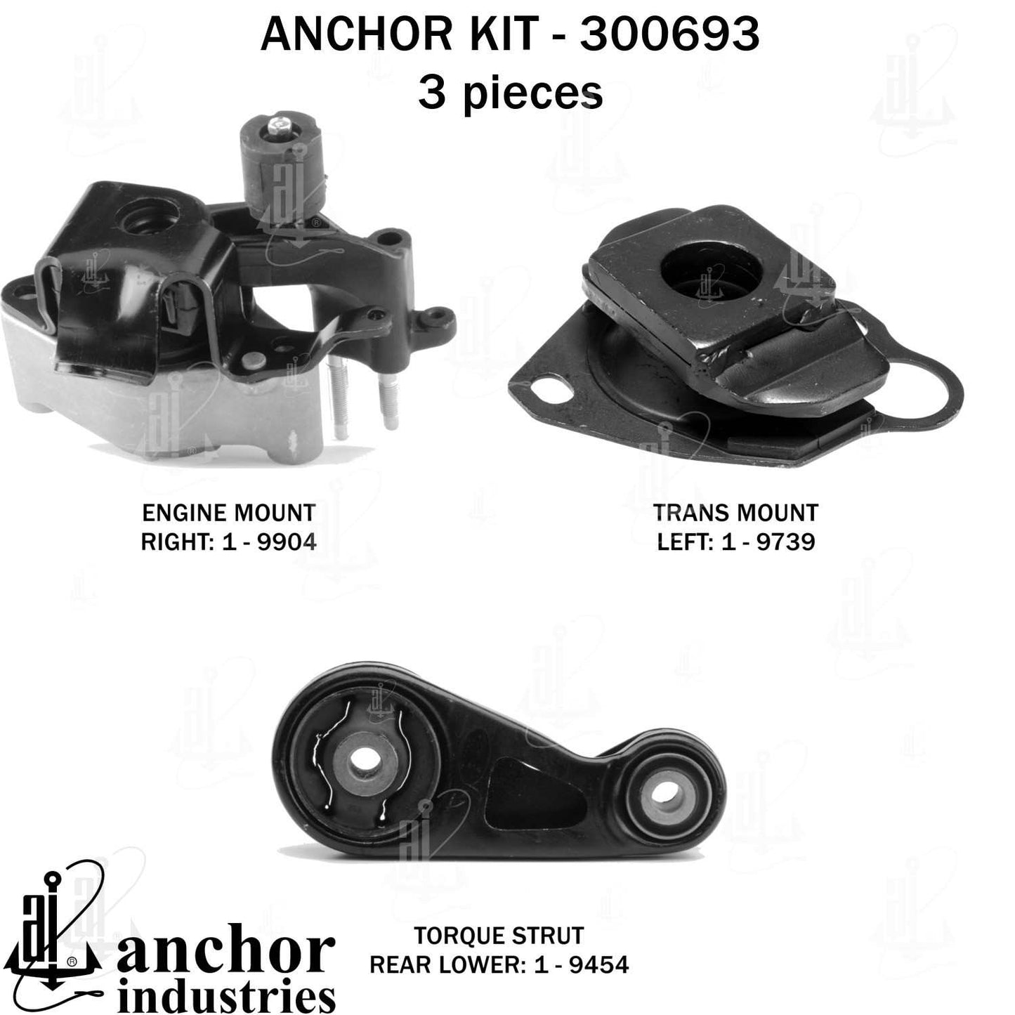 Anchor Engine Mount Kit 300693
