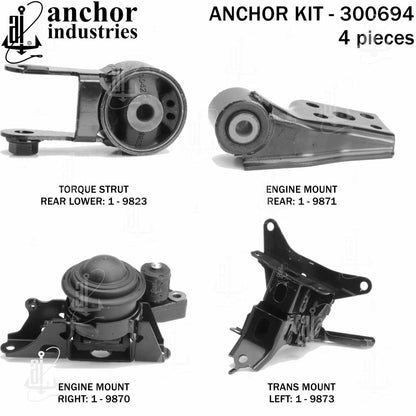 Anchor Engine Mount Kit 300694