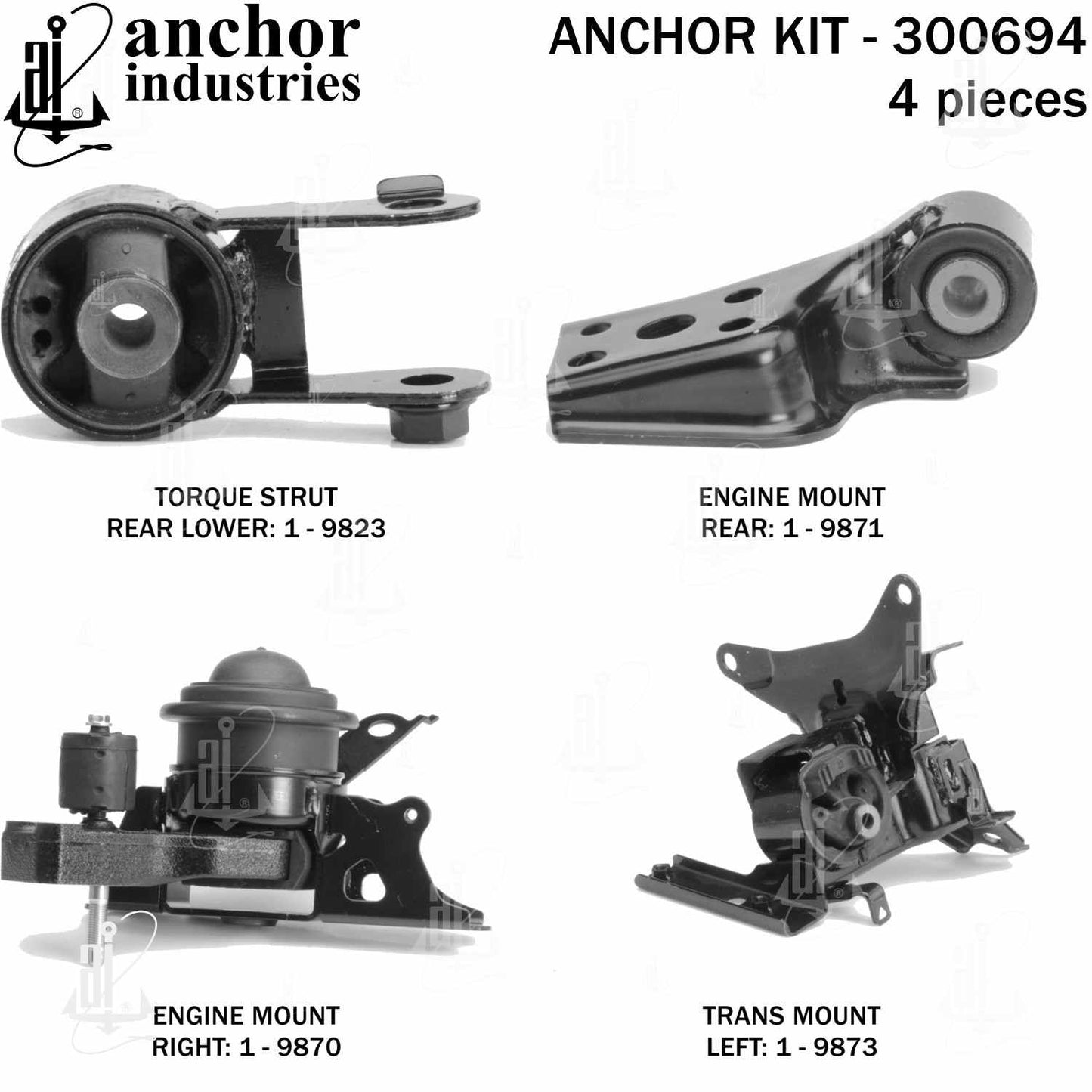 Anchor Engine Mount Kit 300694