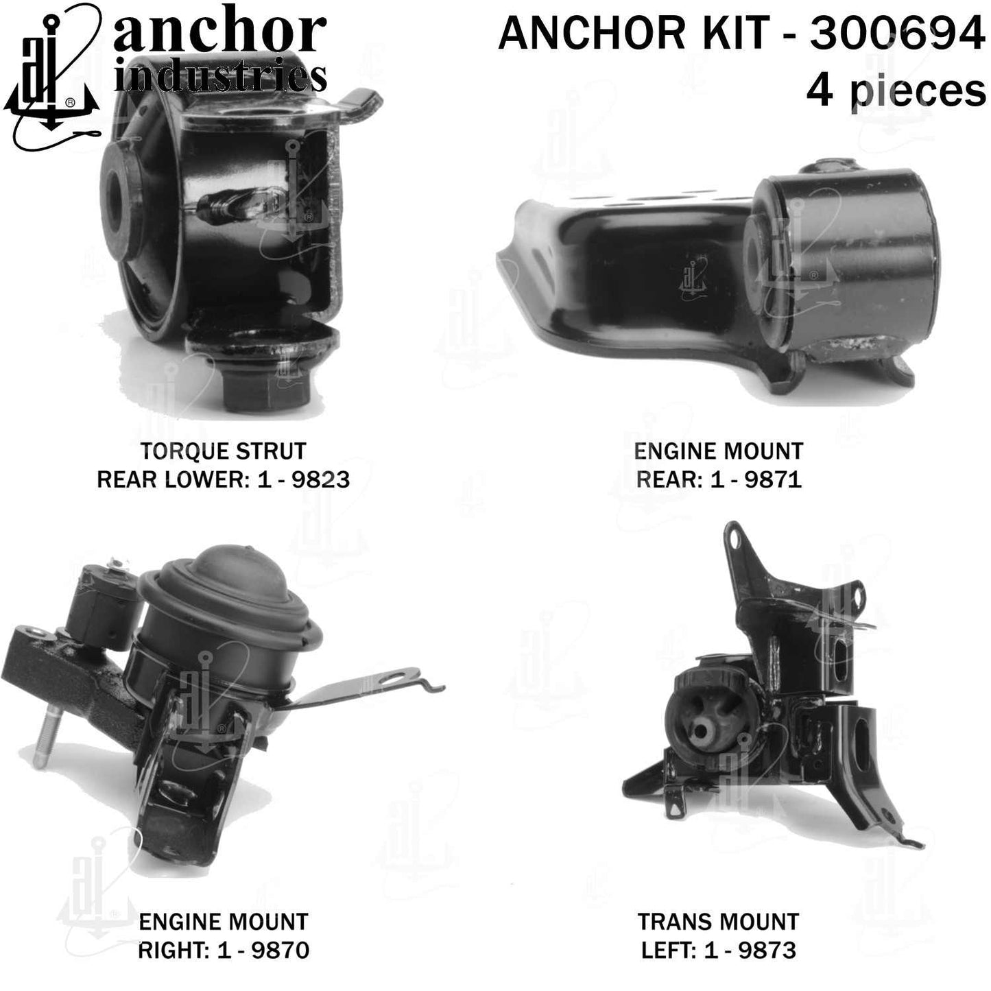 Anchor Engine Mount Kit 300694