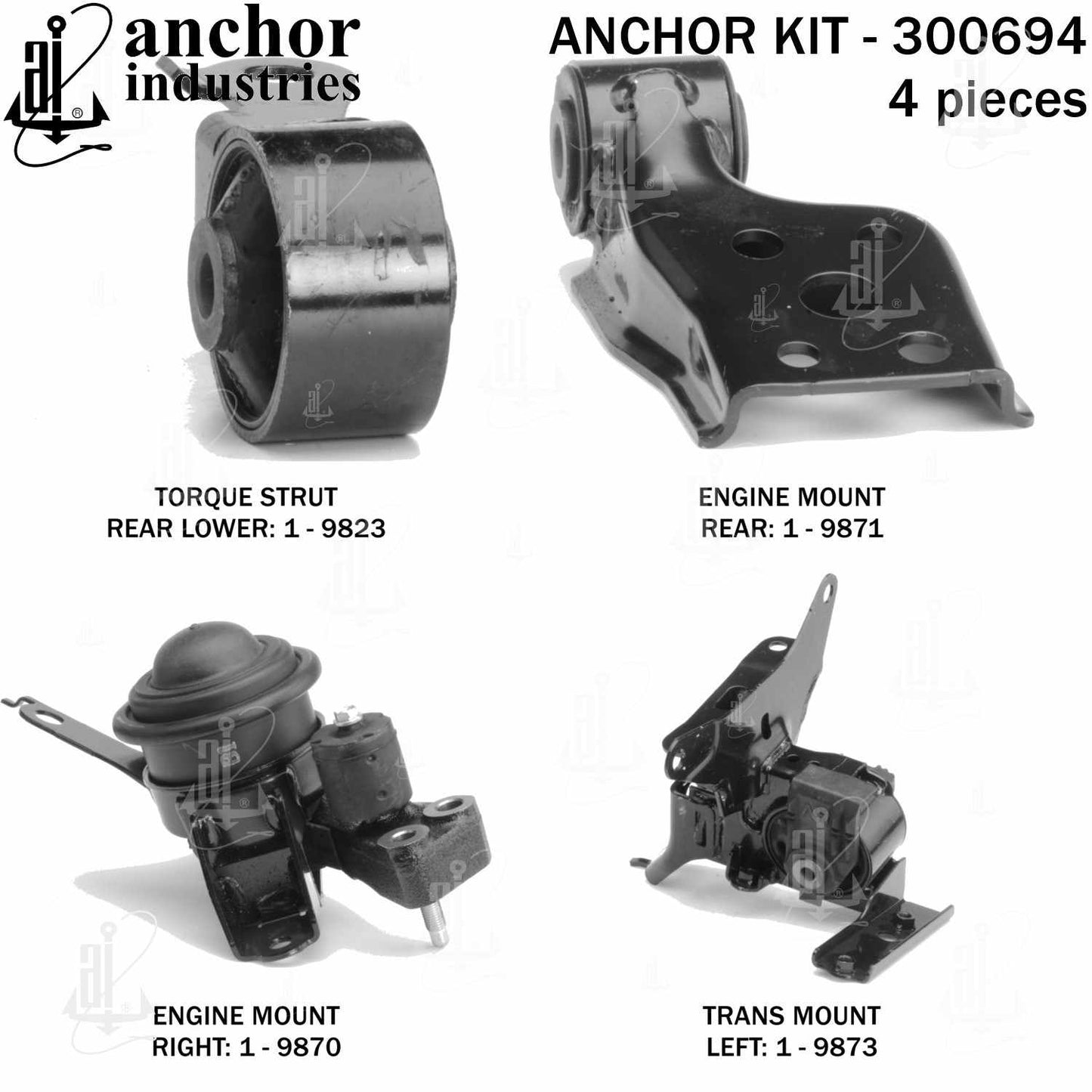 Anchor Engine Mount Kit 300694
