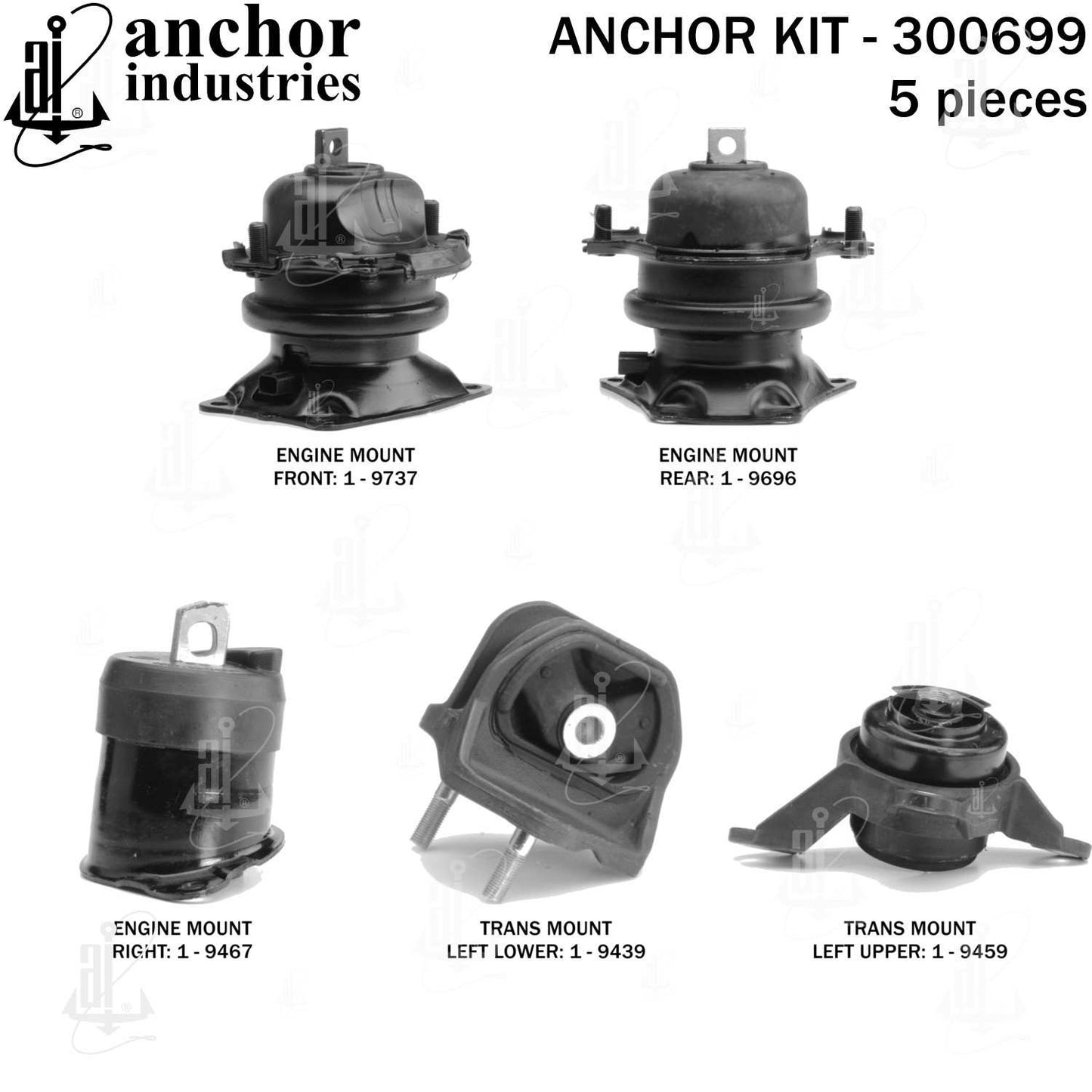 Anchor Engine Mount Kit 300699