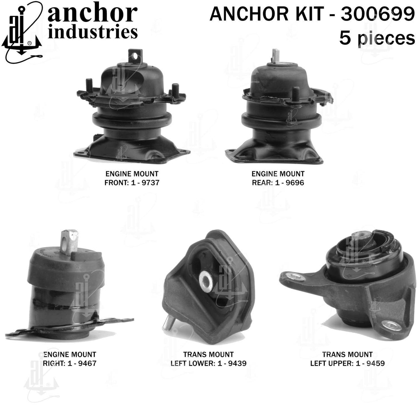 Anchor Engine Mount Kit 300699