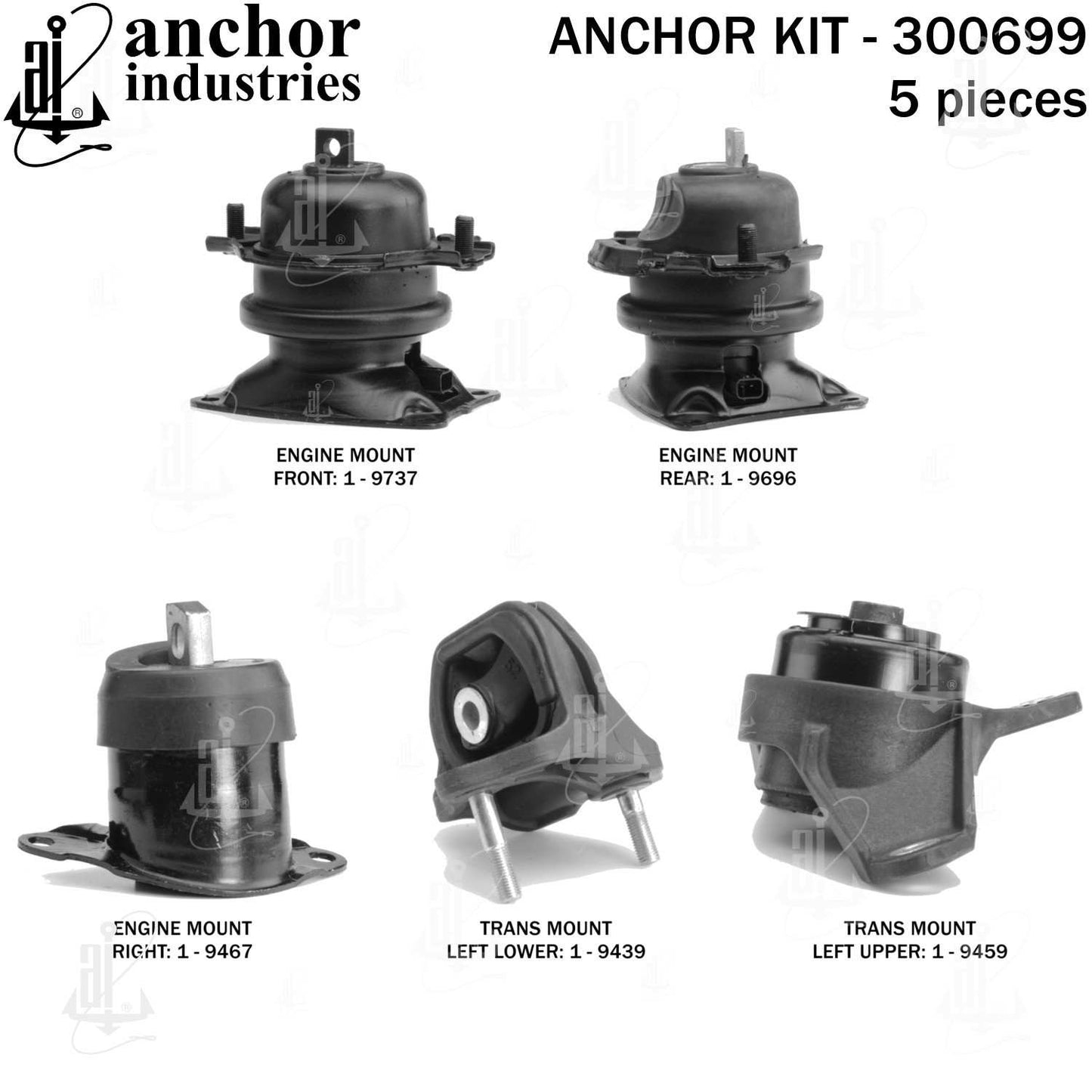 Anchor Engine Mount Kit 300699