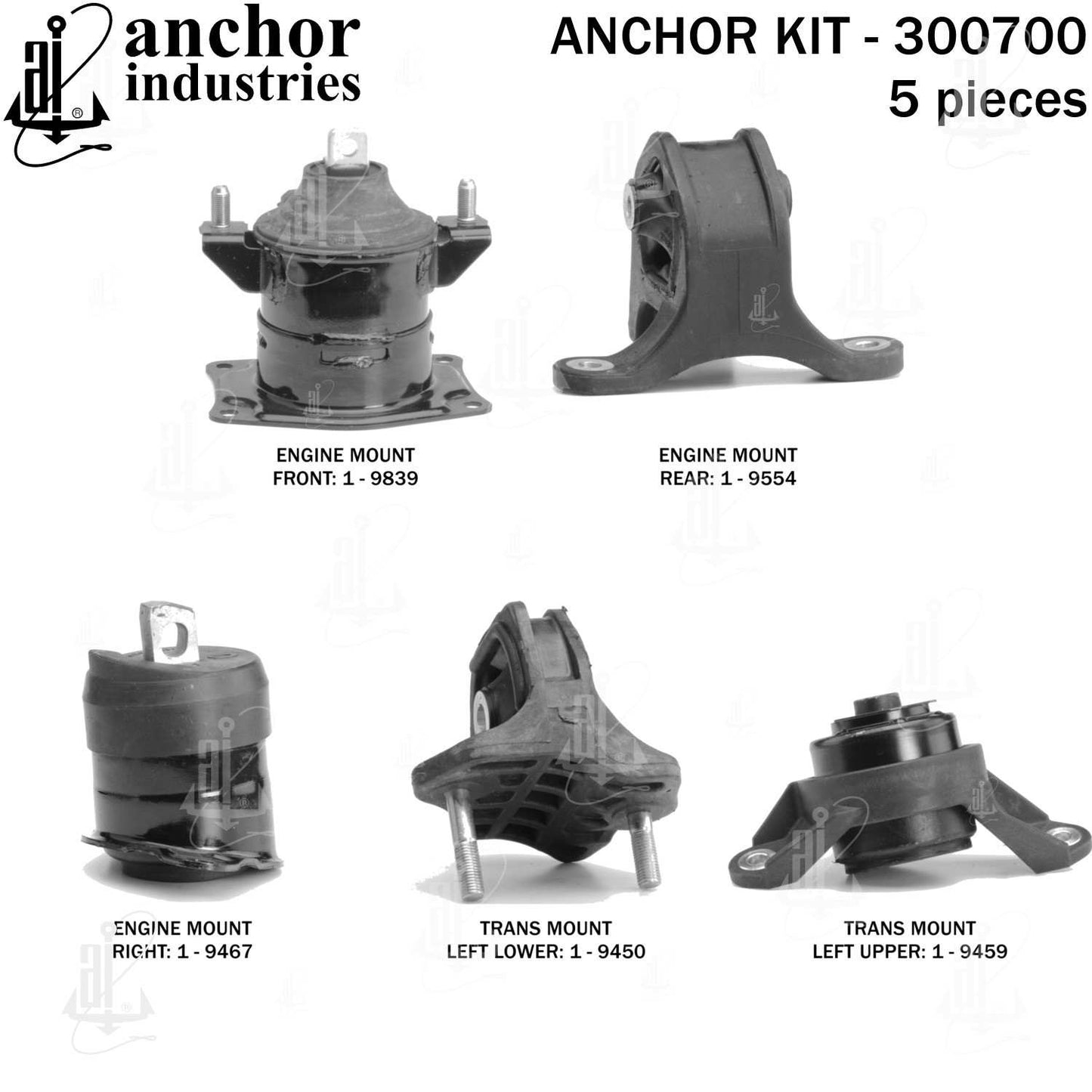 Anchor Engine Mount Kit 300700