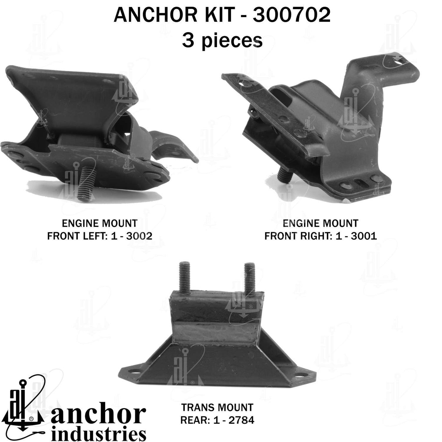Anchor Engine Mount Kit 300702