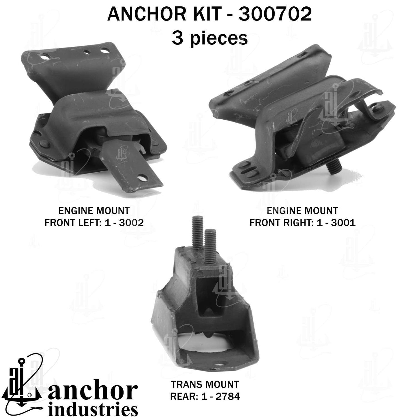 Anchor Engine Mount Kit 300702