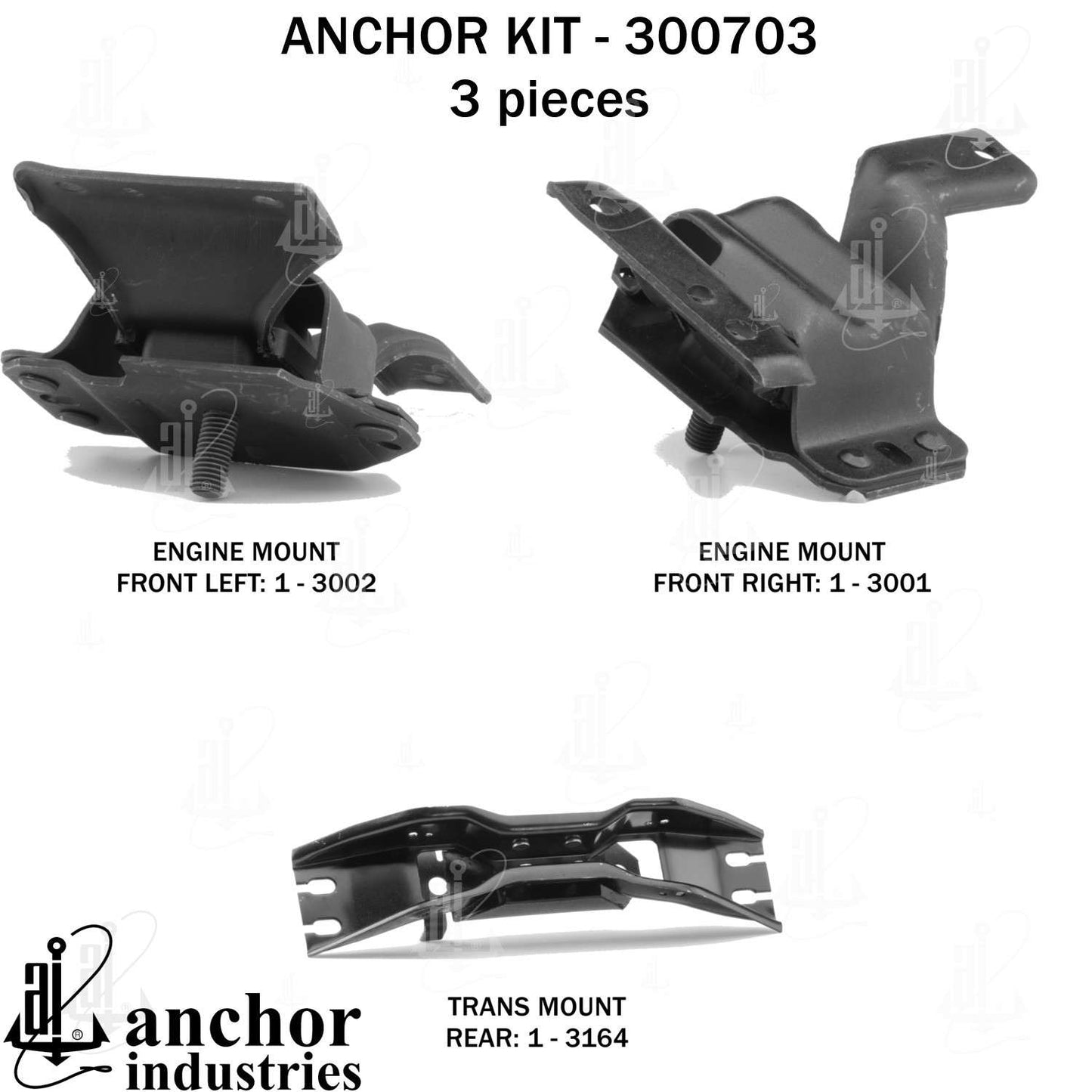 Anchor Engine Mount Kit 300703