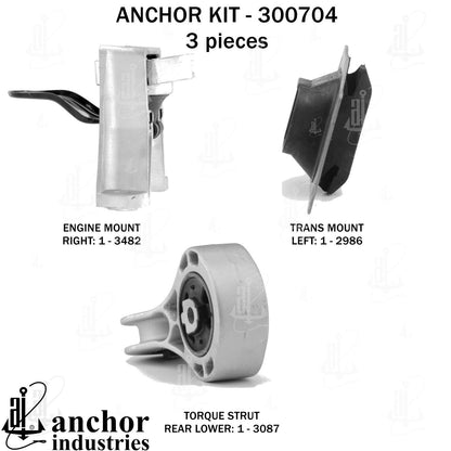 Anchor Engine Mount Kit 300704