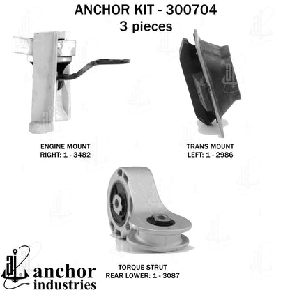 Anchor Engine Mount Kit 300704
