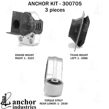 Anchor Engine Mount Kit 300705