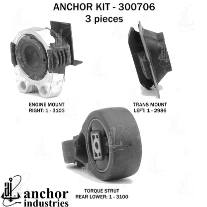 Anchor Engine Mount Kit 300706