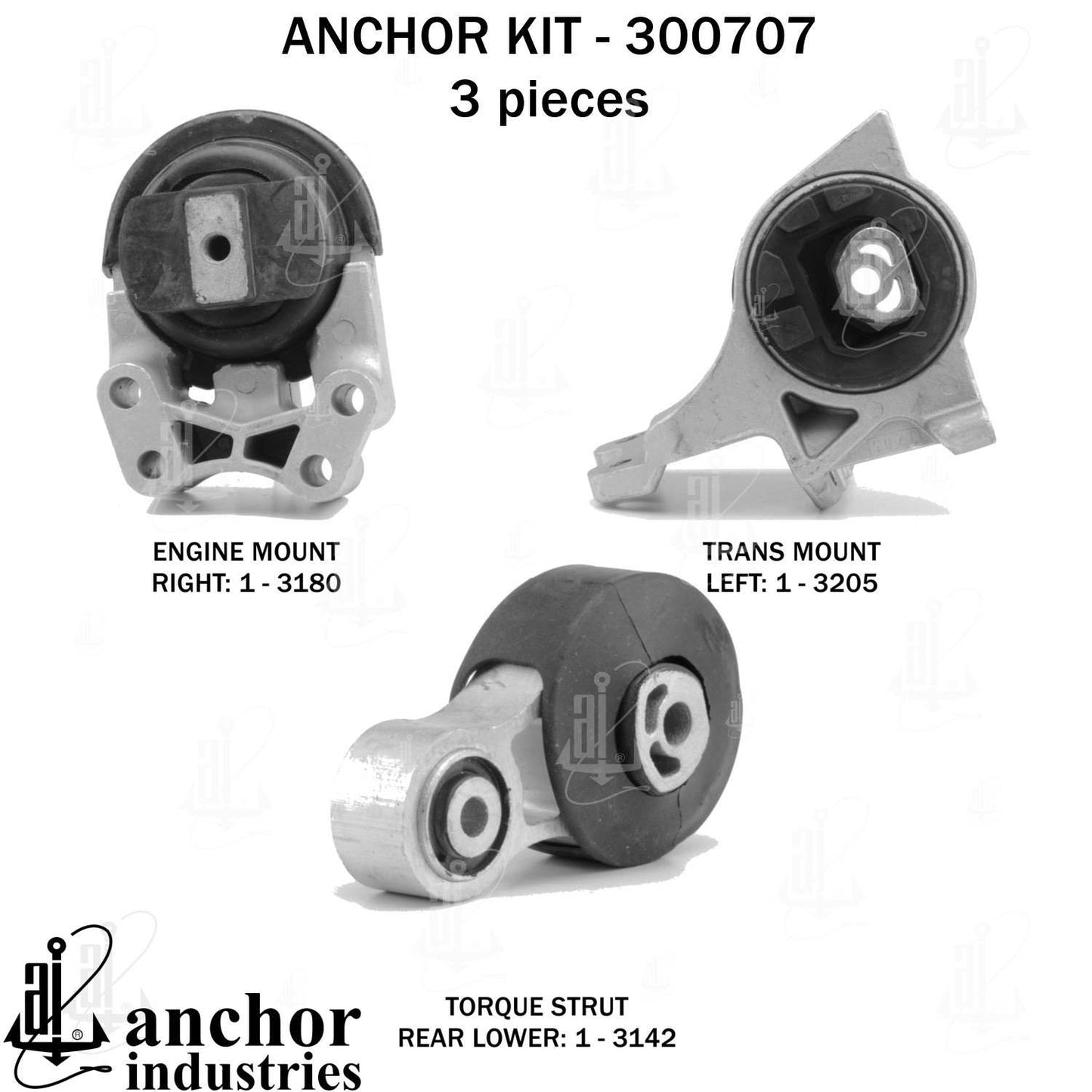 Anchor Engine Mount Kit 300707