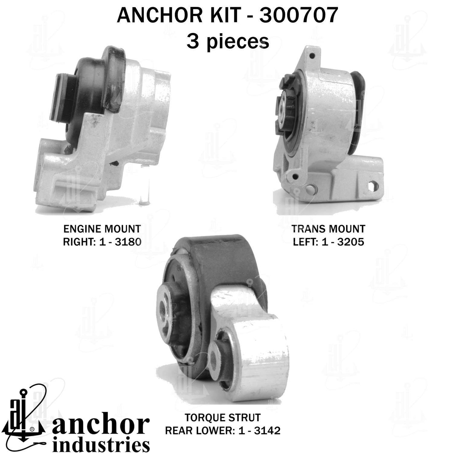 Anchor Engine Mount Kit 300707