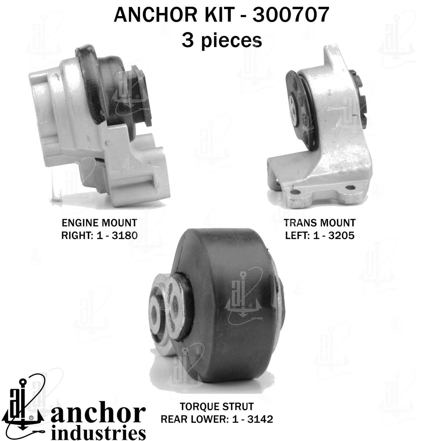 Anchor Engine Mount Kit 300707