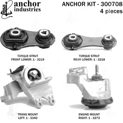 Anchor Engine Mount Kit 300708