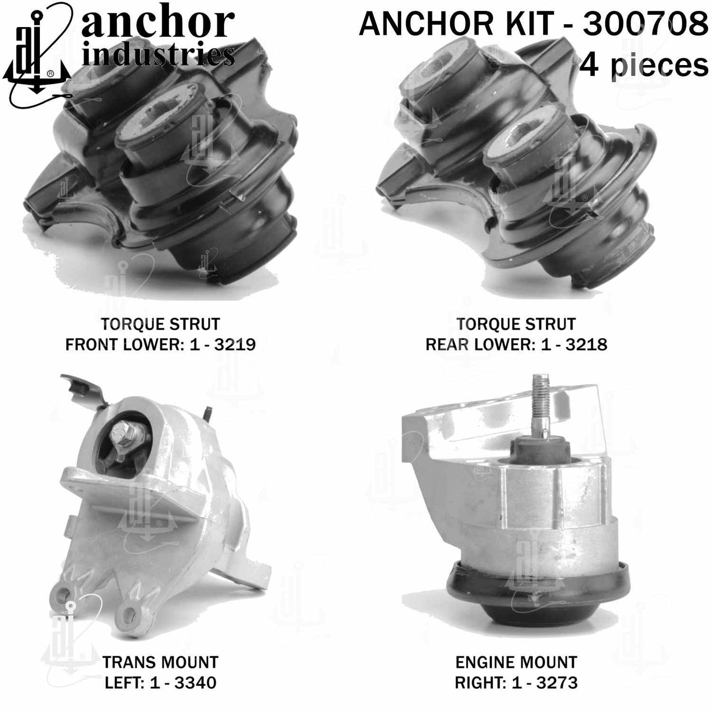 Anchor Engine Mount Kit 300708